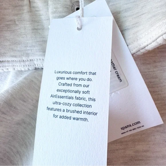 SPANX New Brushed AE Straight Legging in Heather Cream NWT Size S - Picture 15 of 16